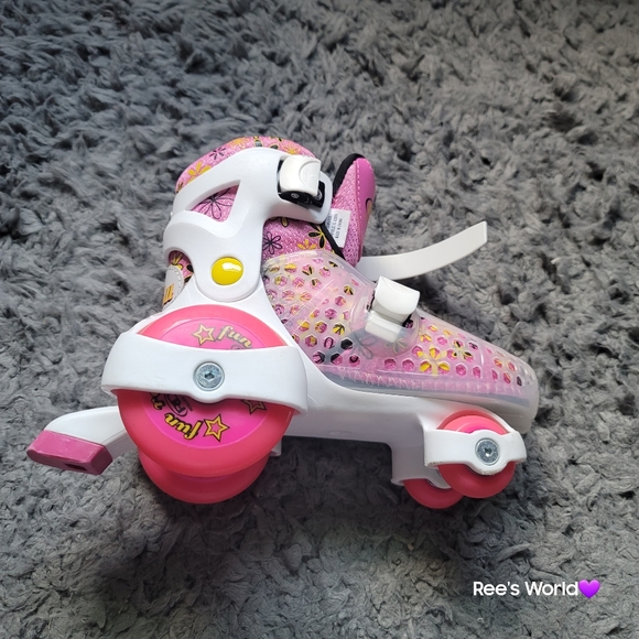 ~SOLD~Roller Derby Fun Roll Adjustable Roller Skates for Beginners - size 11-2 - Picture 4 of 6